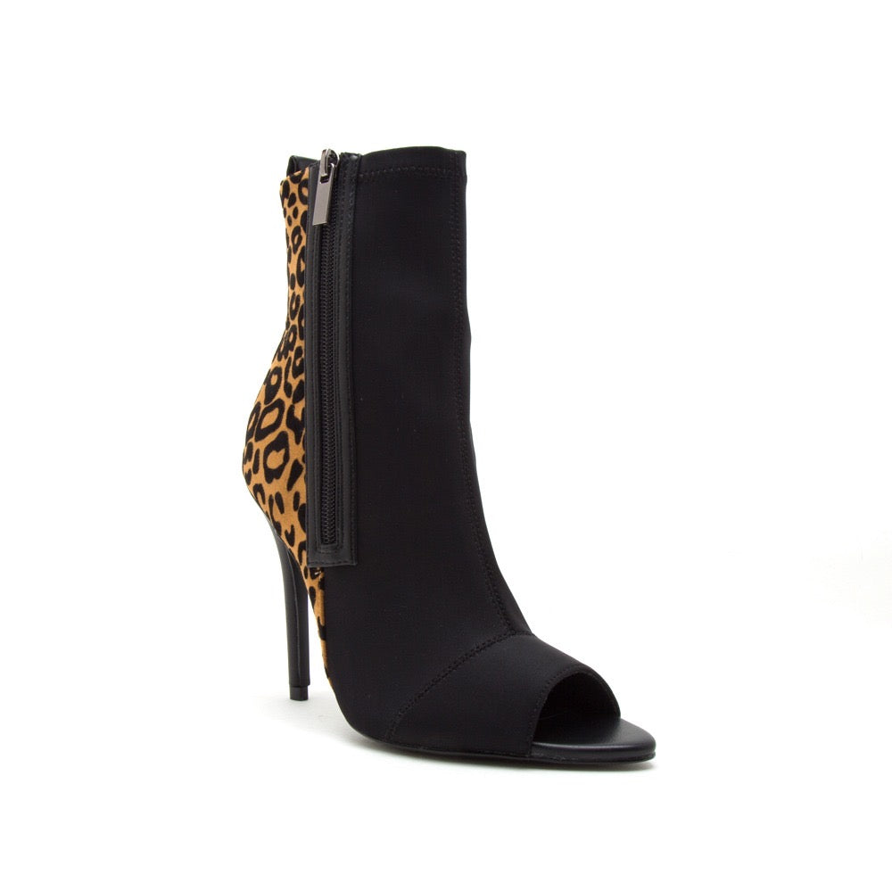 Nina Peep Toe Booties